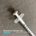 Disposable COVID Vaccine Syringe Empty